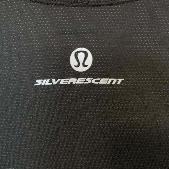 Lululemon Silverscent Black T-Shirt - Size 6 - Picture 4 of 6